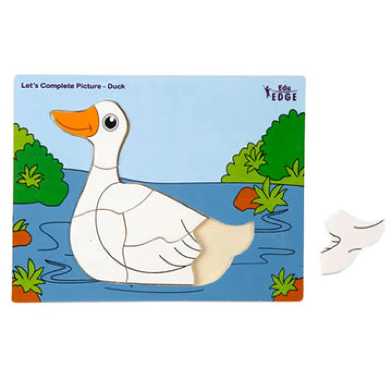 Eduedge Let's Complete Picture Bird - Duck