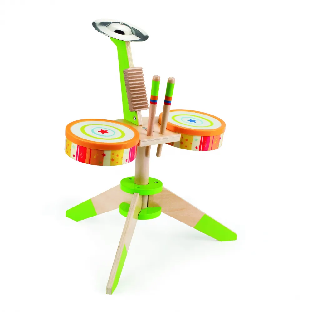 Hape Rock & Rhythm Band Musical Drum Set