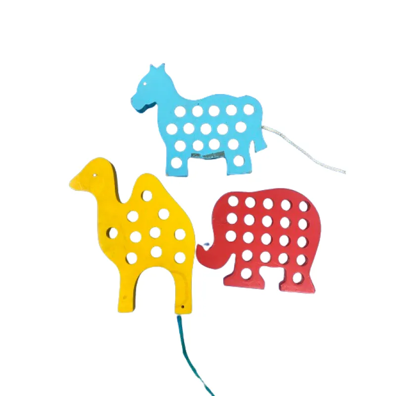 Wooden Animal Lacing