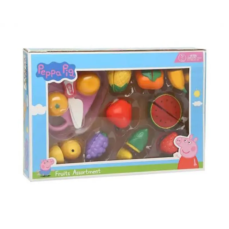 Peppa Pig Fruit Cutting