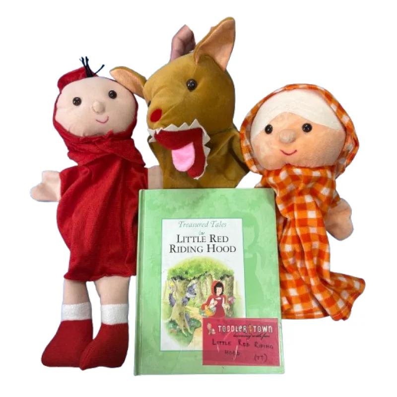Little Red iding Hood Puppet Set