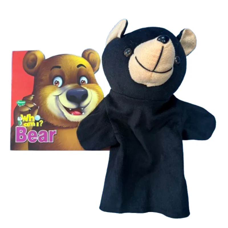 Who am I? Bear with puppet