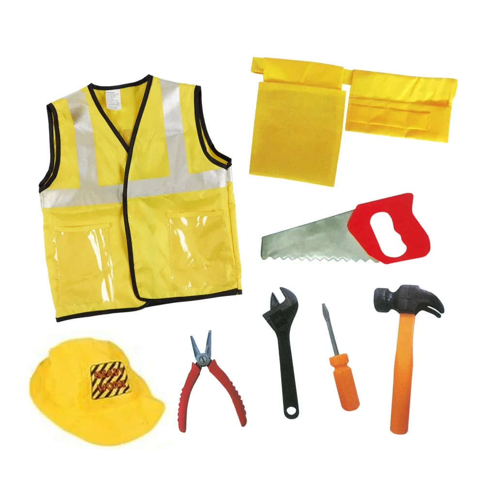 Construction Worker Role Play Costume