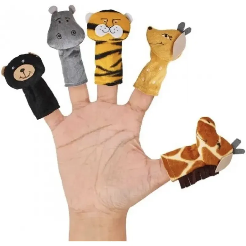 Eduedge - Wild Animals Set 2 Finger Puppets