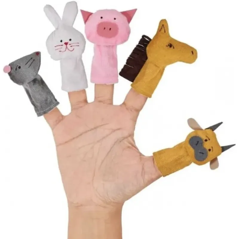 Eduedge - Domestic Animals Set 1 Finger Puppets