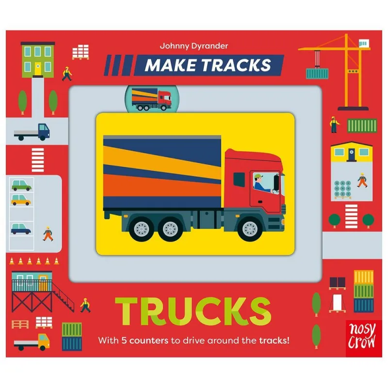 Trucks: Drive 5 Vehicles Around the Tracks!