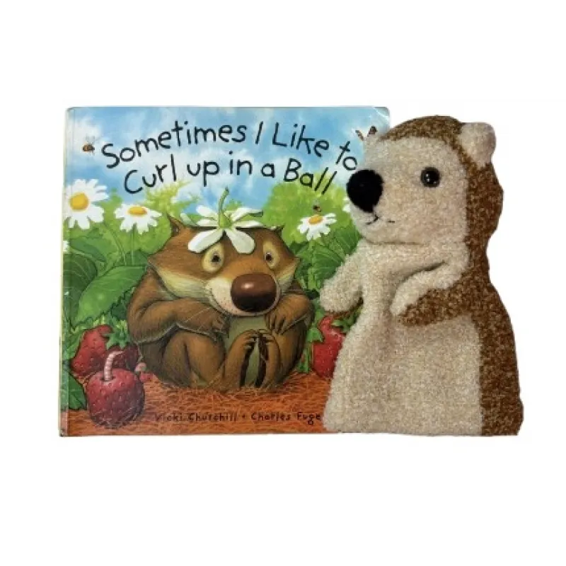 Sometimes I Like to Curl Up in a Ball with puppet