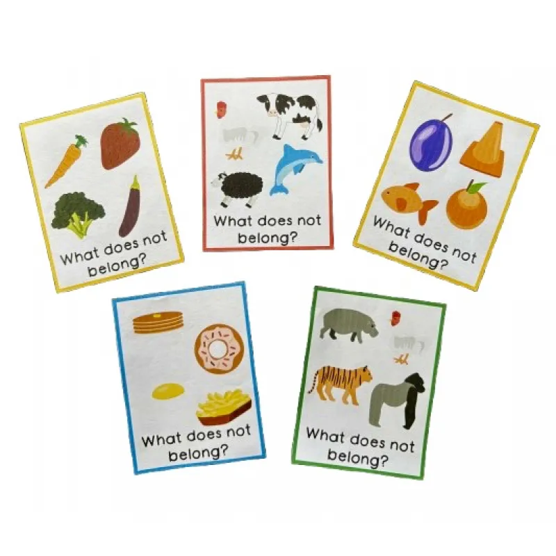 What does not belong? Cards - 1