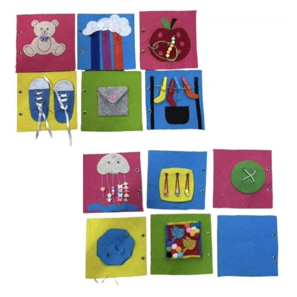 Felt Toddler Quiet Book