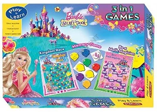 3 in 1 Barbie and The Secret Door