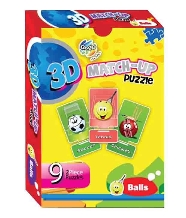 3D Match Up Puzzle - Balls