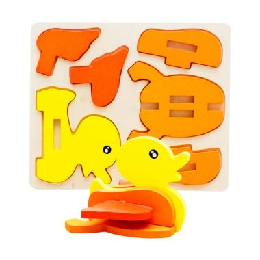 3D Wooden Duck Puzzle