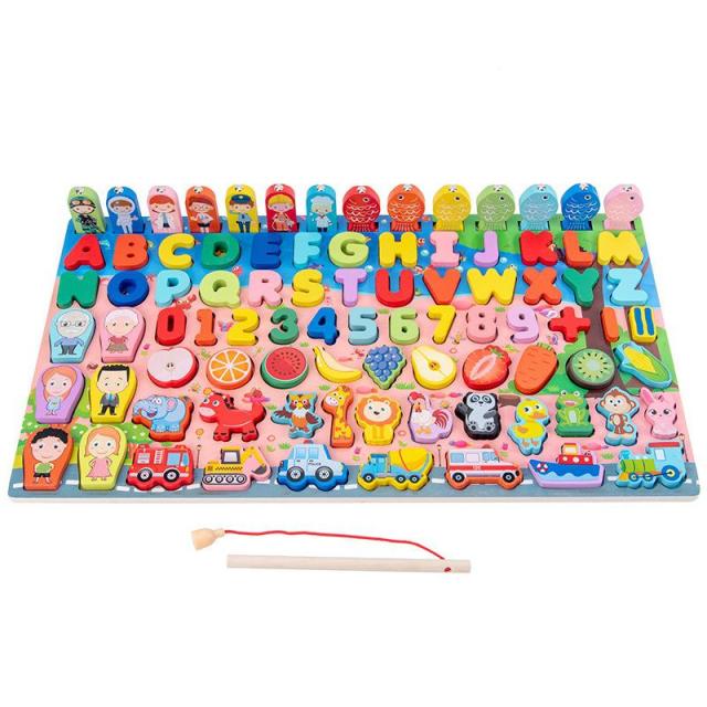 8-in-1 Multifunction Activity and Fishing Toy