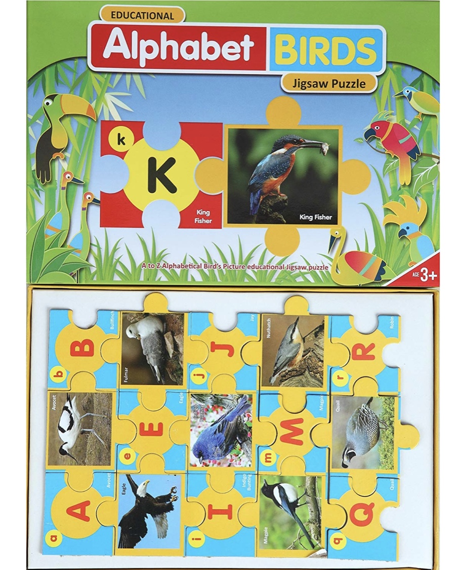 Alphabet Birds Jigsaw Puzzle