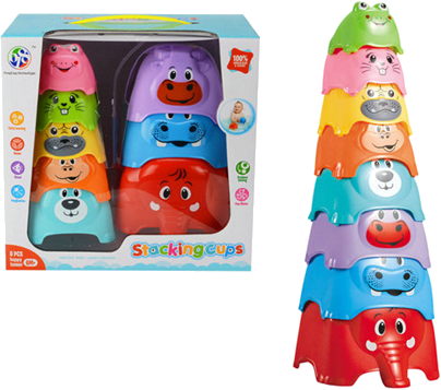Animals Stacking Cups
