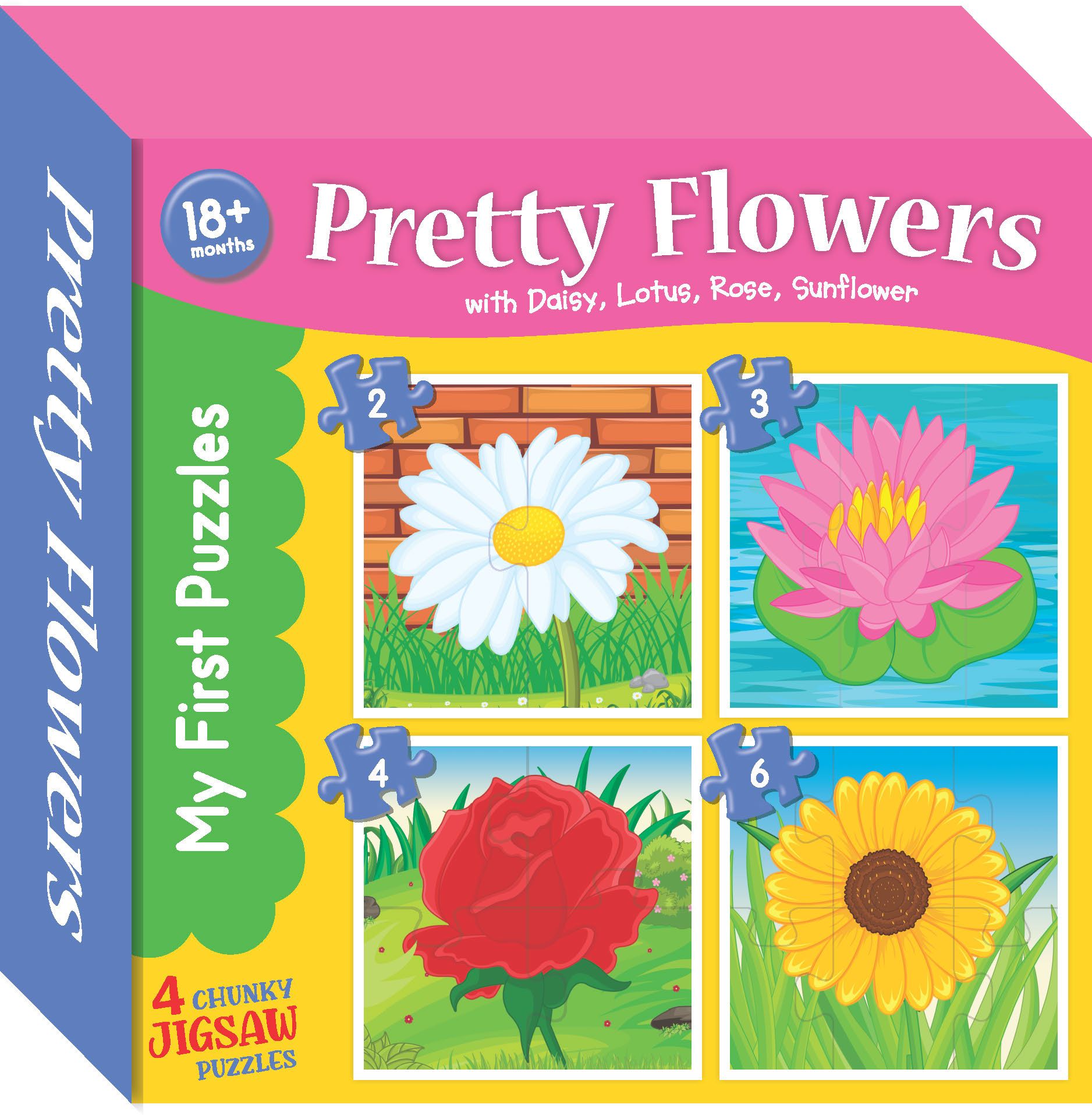 Art Factory - My First Puzzles Pretty Flowers