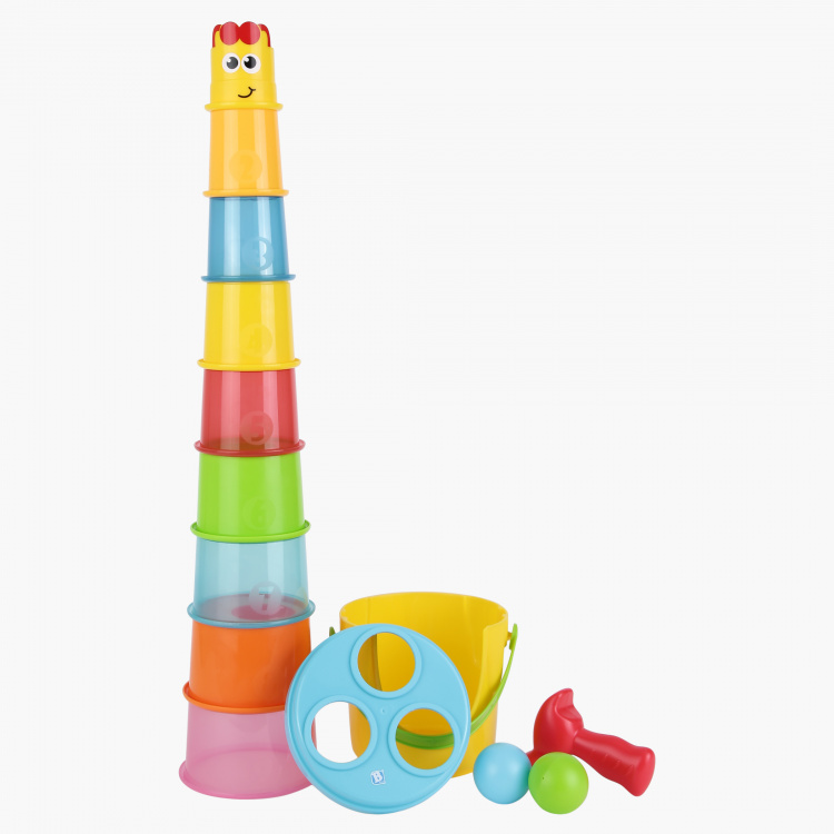 B-kids - Giraffe Giant Stack N Drop