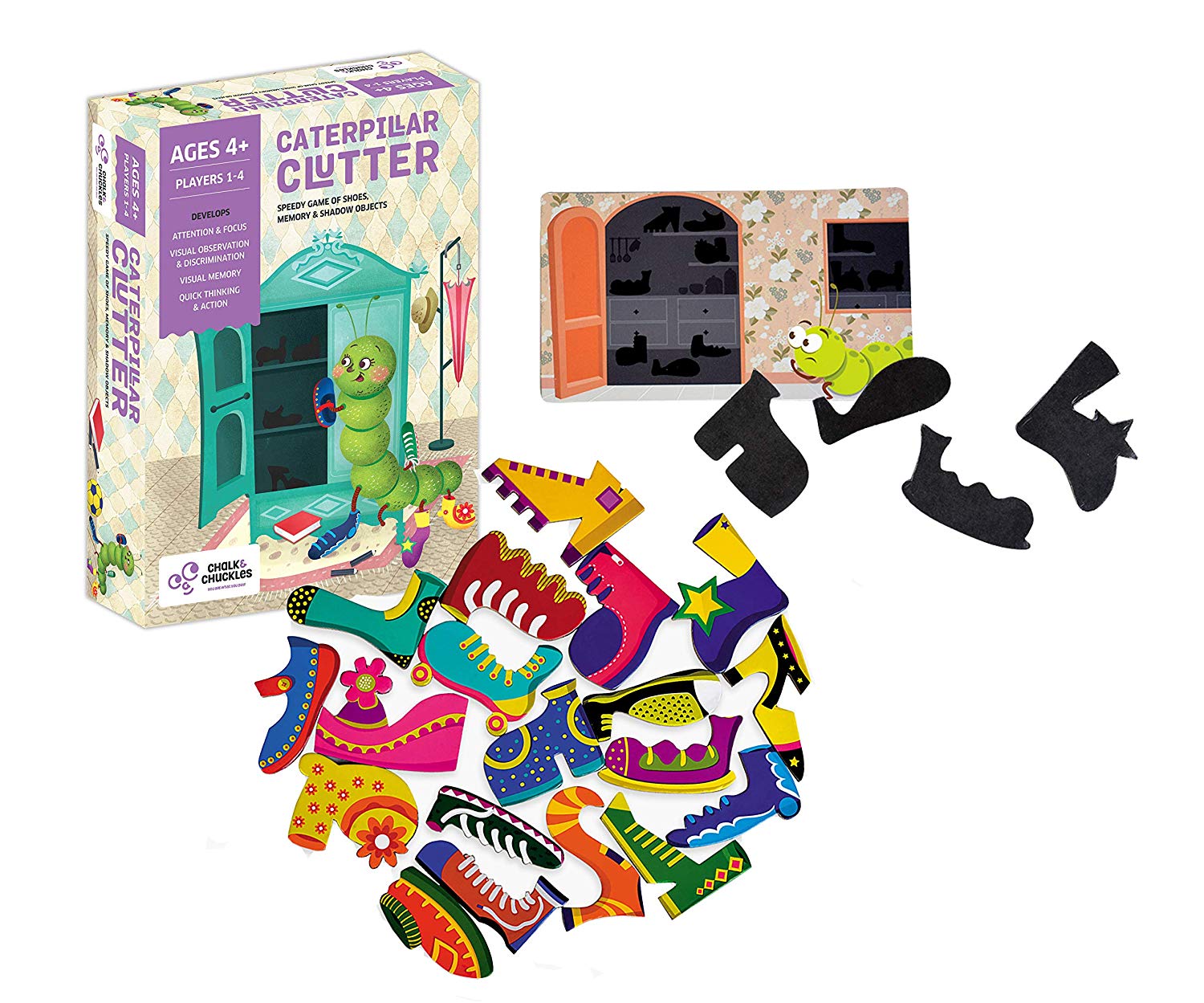 Chalk and Chuckles - Caterpillar Clutter