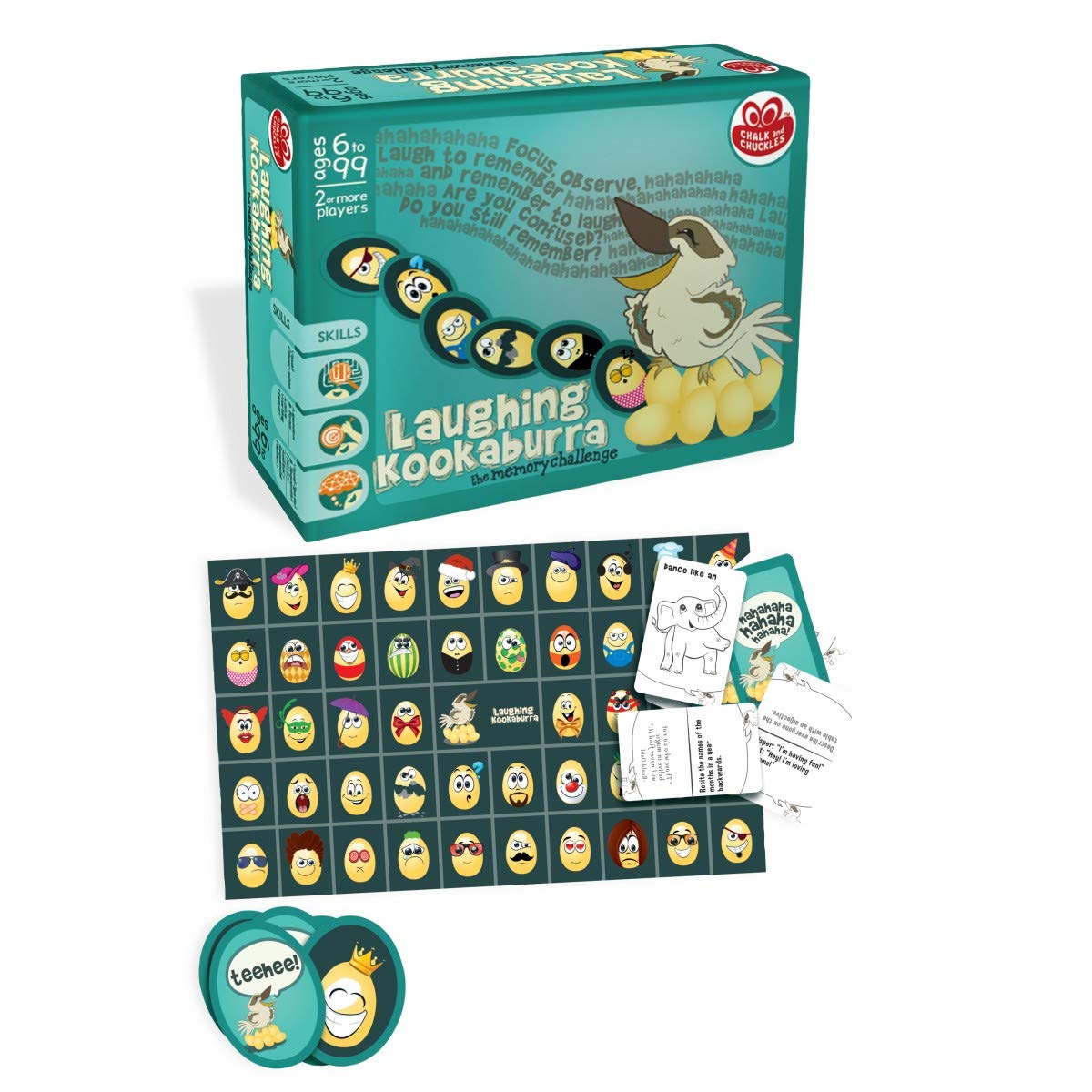 Chalk and Chuckles - Laughing Kookaburra