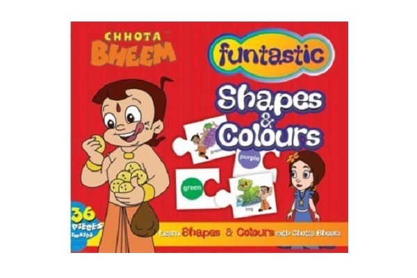 Chhota Bheem Shapes And Colors Puzzle