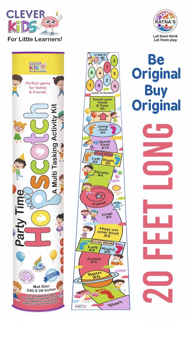 Clever Kids - Party Time Hopscotch Mat