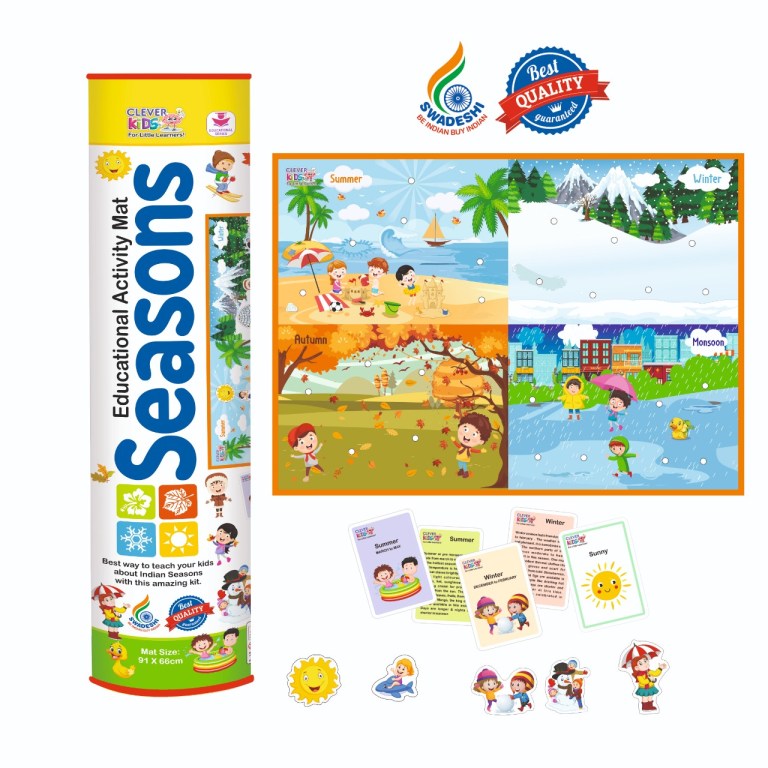 Clever Kids - Seasons Activity mat