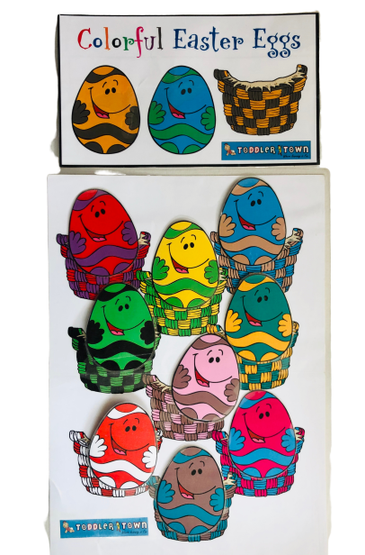 Colourful Easter Eggs