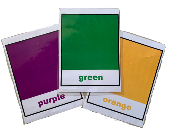Colours Jumbo Flash Cards
