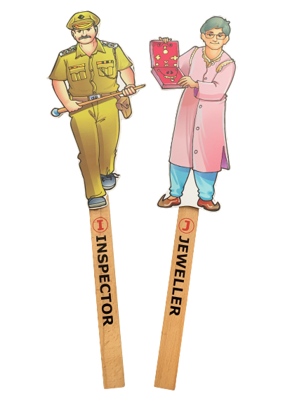 Community Helper Wands - Inspector & Jeweller