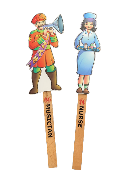 Community Helper Wands - Musician & Nurse