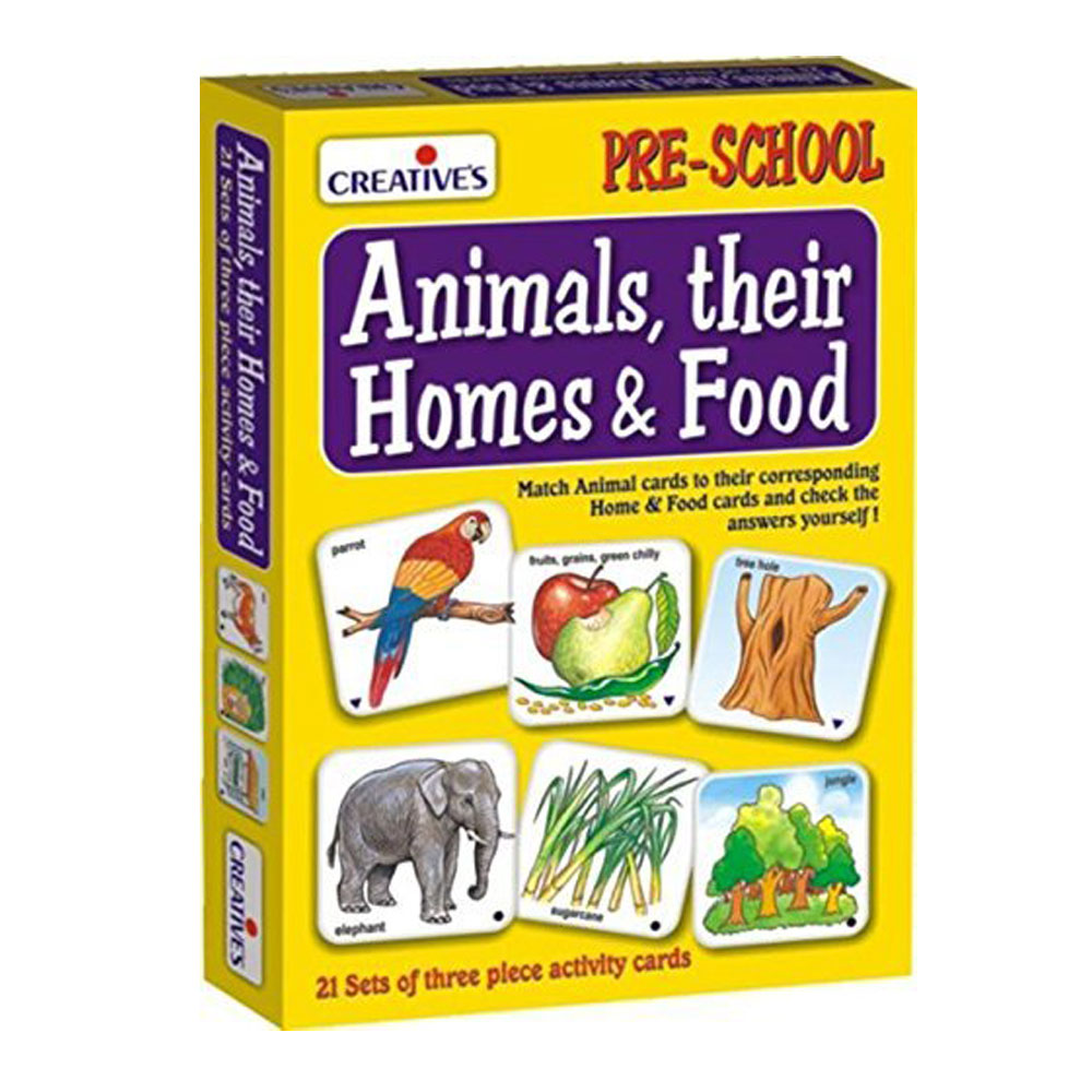 Creative - Animals, Their Homes And Foods