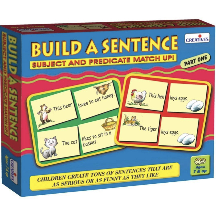 Creative - Build A Sentence - Part 1