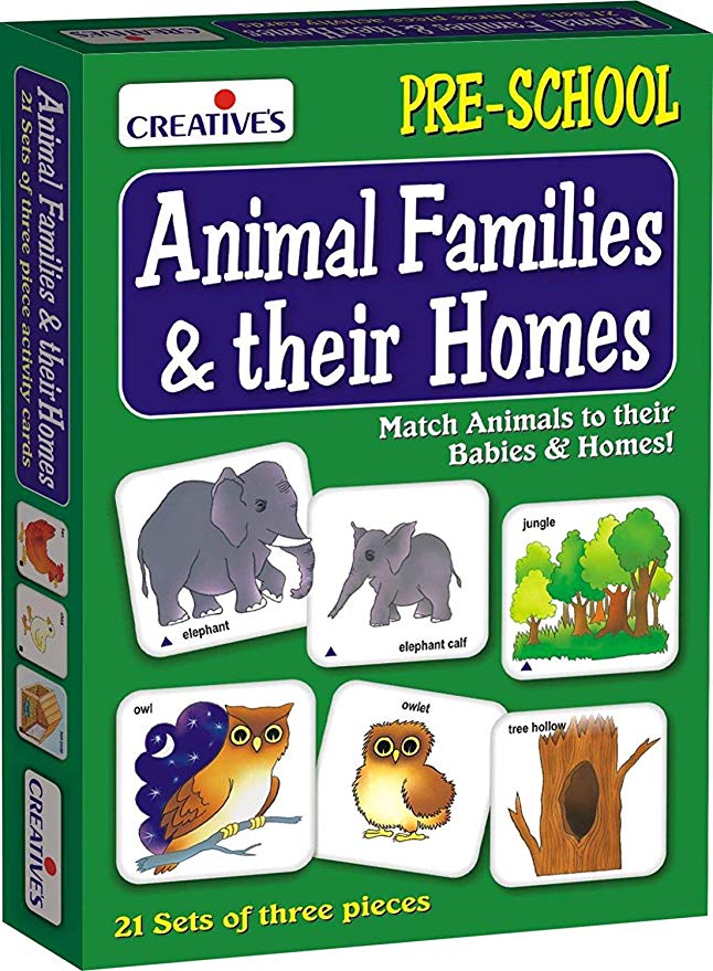 Creatives - Animal Families And Their Homes