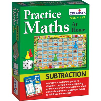 Creatives - Practice Maths at Home Subtraction