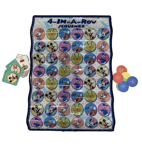 Disney 4 - In - A - Row Sequence Game