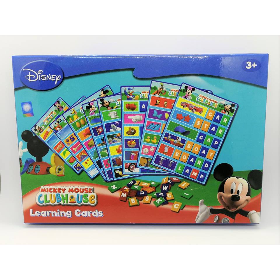 Disney Mickey Mouse Club House Learning Cards