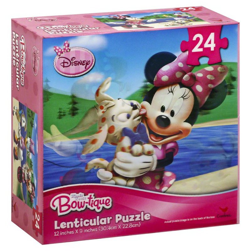 Disney Minnie Mouse Bow-tique Lenticular Puzzle