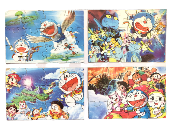 Doremon Puzzles 4 in 1