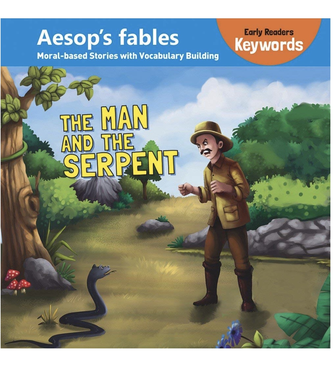 Early Readers Keywords - Aesop's fables - The Man And The Serpent