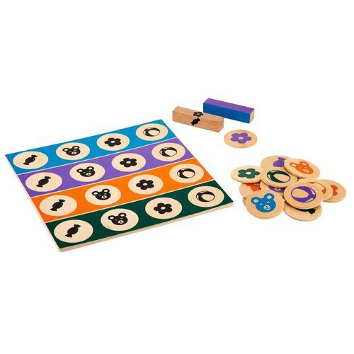 Eduedge - Wooden Let's Find N Match - Cover the Shadow