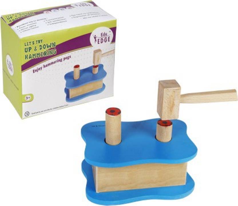 Eduedge - Wooden Let's Try - Up & Down Hammering
