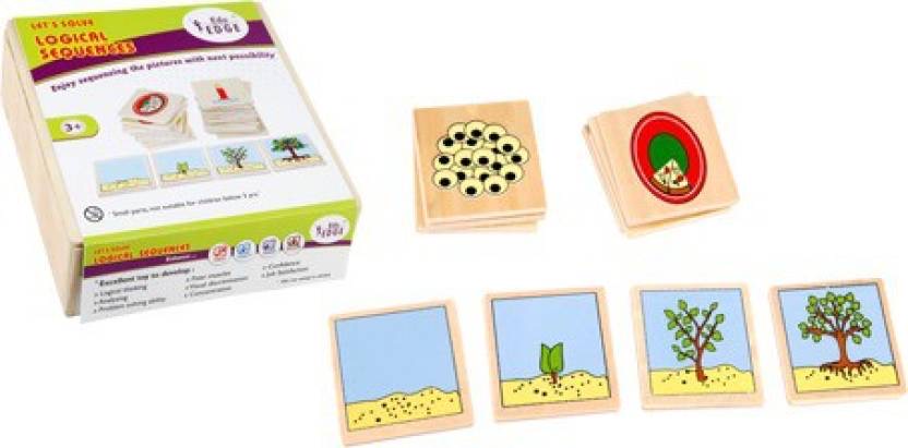 Eduedge -Wooden Let's Solve - Logical Sequences