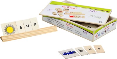 Eduedge Wooden Let's Solve - Say N Spell