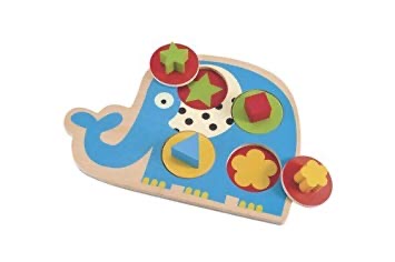 ELC - Wooden My First Elephant Shapes Puzzle