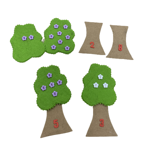 Felt Number Tree Busy Bag