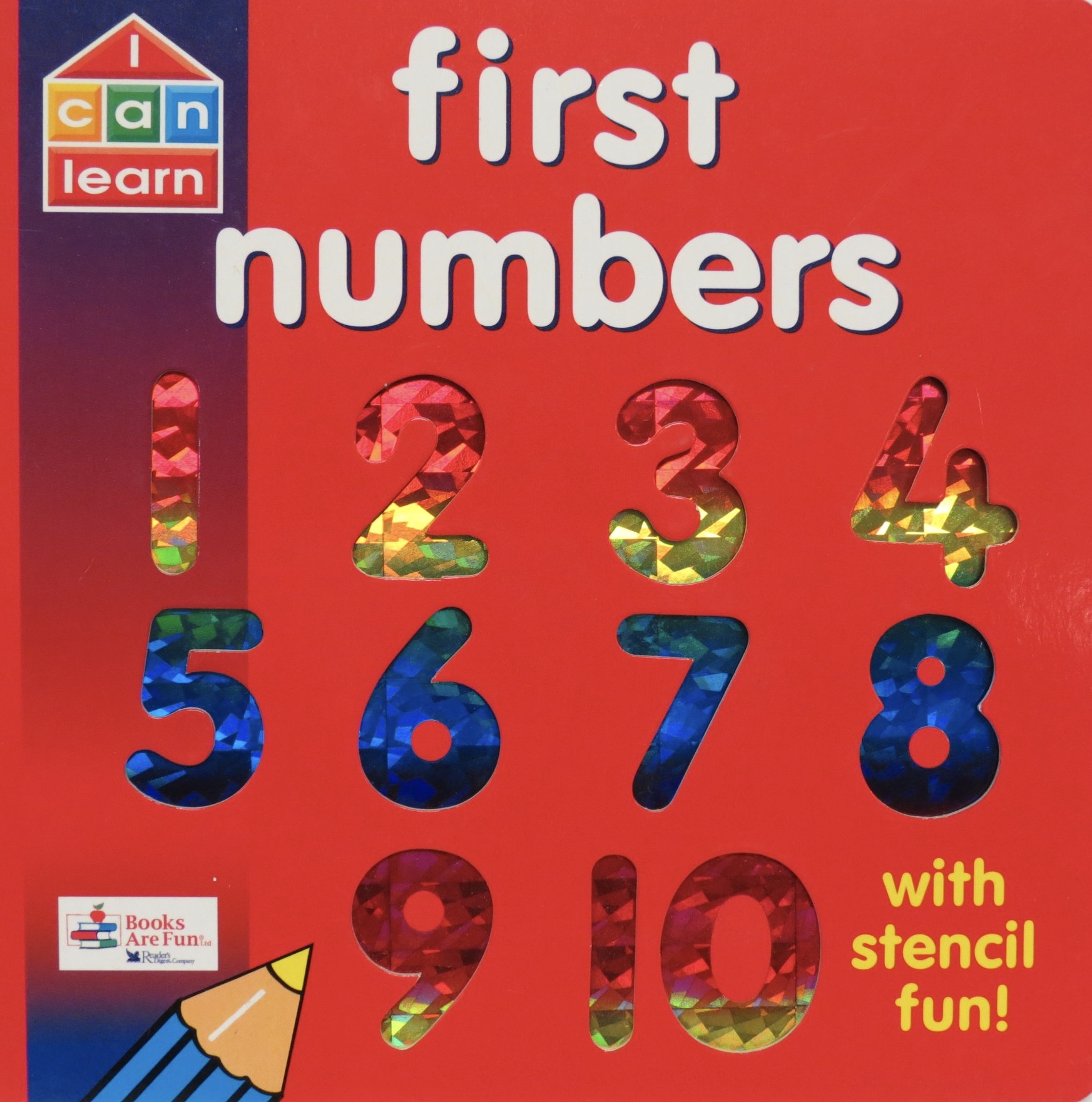 First Numbers - Stencil Book