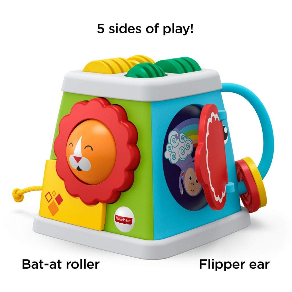 Fisher Price Take & Turn Colourful Activity Cube