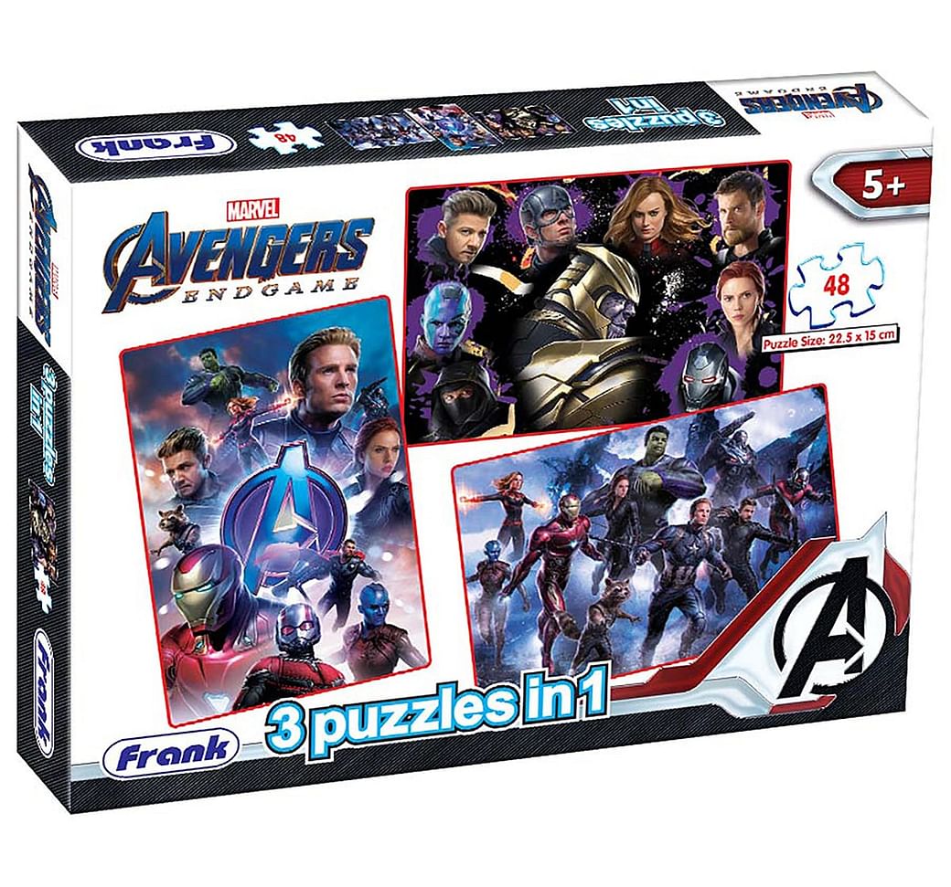 Frank - Marvel Avengers 3 in 1 Jigasw Puzzle