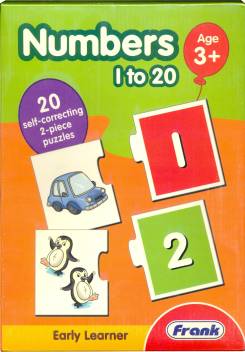 Frank Numbers 1 to 20 Puzzle