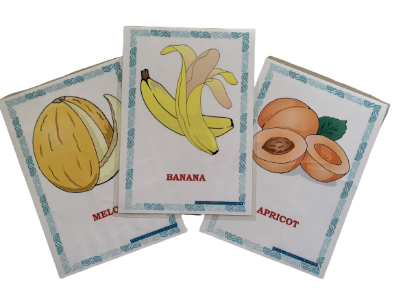 Fruits Jumbo Flash Cards - 1